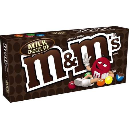 M&MS M&M's Milk Chocolate Movie Box 3.1 oz., PK12 313603